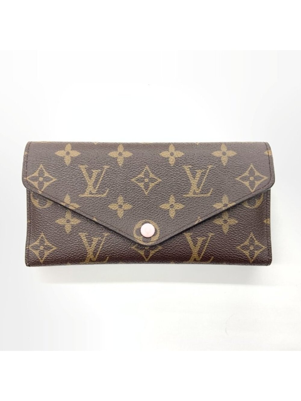 Louis Vuitton Monogram Portefeuille Josephine Trifold Wallet Brown